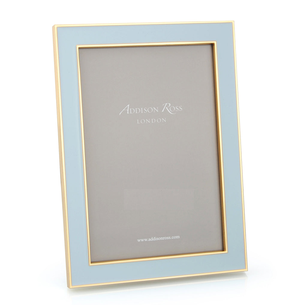 Addison Ross Black Enamel & Gold Frame 4x6