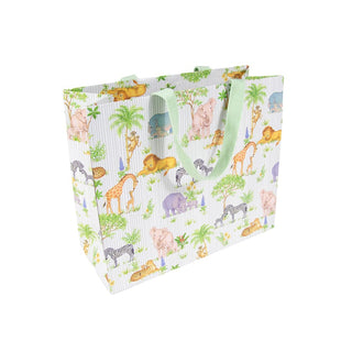 Caspari Safari Baby Large Gift Bags - 1 Each 10049B3