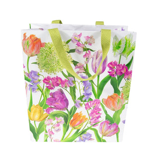 Caspari Spring Flower Show Large Gift Bags - 1 Each 10067B7