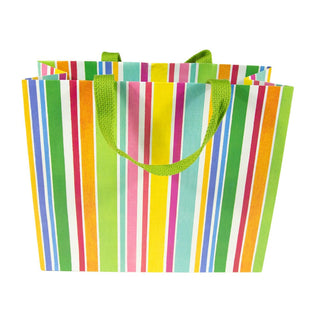 Caspari Cabana Stripe Bright Large Gift Bags - 1 Each 10068B3