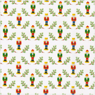 Caspari Little Nutcracker Gift Wrap - One 30" X 8' Roll 10096RC