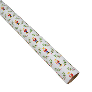 Caspari Little Nutcracker Gift Wrap - One 30" X 8' Roll 10096RC