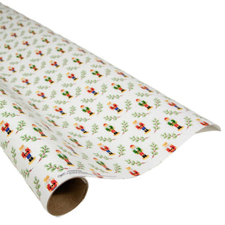 Caspari Little Nutcracker Gift Wrap - One 30" X 8' Roll 10096RC