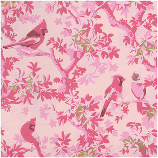 Caspari Scenic Songbirds Gold Gift Wrap - One 30" X 8' Roll 10105RC