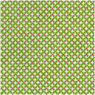 Caspari Leaf And Berry Ditz Gift Wrap - One 30" X 8' Roll 10108RC