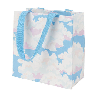 Caspari Blue Skies Small Square Gift Bags - One Gift Bag Included 10119B1.5