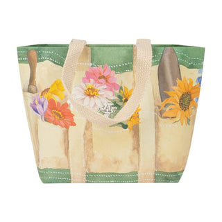 Caspari Garden Small Tote Gift Bags - One Gift Bag Included 10120B11