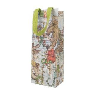 Caspari Zodiac Wine & Bottle Gift Bags - One Gift Bag Included 10121B4