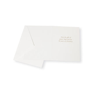 Caspari Trio Of Singing Angels Boxed Christmas Cards - 15 Christmas Cards & 15 Envelopes 103203