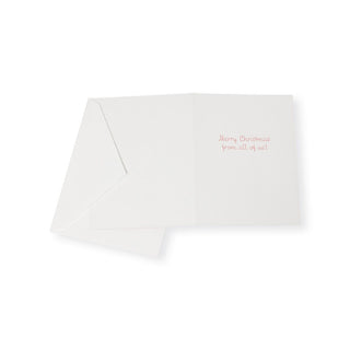 Caspari Santa's Selfies Boxed Christmas Cards - 15 Christmas Cards & 15 Envelopes 103225