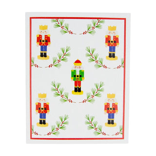 Caspari Little Nutcrackers Boxed Christmas Cards - 15 Christmas Cards & 15 Envelopes 104014