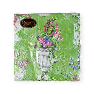 Caspari Jardin De Luxembourg Paper Cocktail Napkins - 20 per Package 17420C