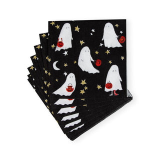 Caspari Ghoul's Night Out Cocktail Napkins - 20 Per Package 17810C