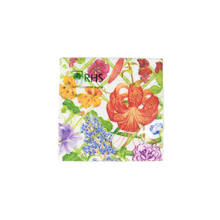 Caspari Floral Trellis Cocktail Napkins - 20 Per Package 17830C