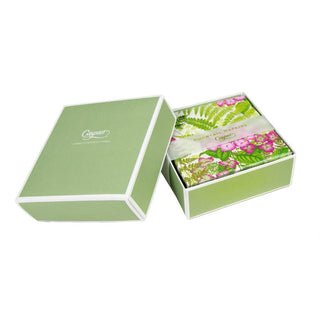 Caspari Fern Garden Boxed Cocktail Napkins - 40 Per Box 17840B