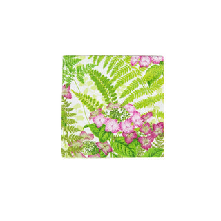 Caspari Fern Garden Cocktail Napkins - 20 Per Package 17840C