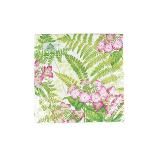 Caspari Fern Garden Dinner Napkins - 20 Per Package 17840D