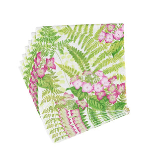 Caspari Fern Garden Dinner Napkins - 20 Per Package 17840D