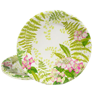 Caspari Fern Garden Dinner Plates - 8 Per Package 17840DP