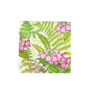 Caspari Fern Garden Luncheon Napkins - 20 Per Package 17840L