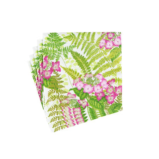 Caspari Fern Garden Luncheon Napkins - 20 Per Package 17840L