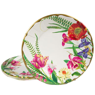 Caspari La Dolce Vita Dinner Plates - 8 Per Package 17890DP