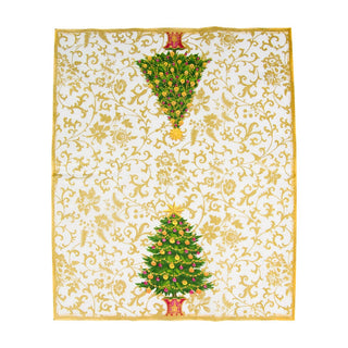 Caspari Gilded Tree Guest Towel Napkins - 15 Per Package 18100G