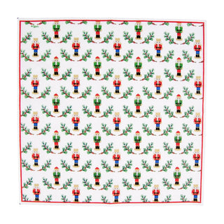 Caspari Little Nutcracker Cocktail Napkins - 20 Per Package 18120C