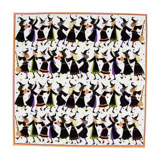 Caspari Witches Conga Line Cocktail Napkins - 20 Per Package 18270C