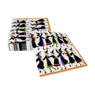 Caspari Witches Conga Line Luncheon Napkins - 20 Per Package 18270L