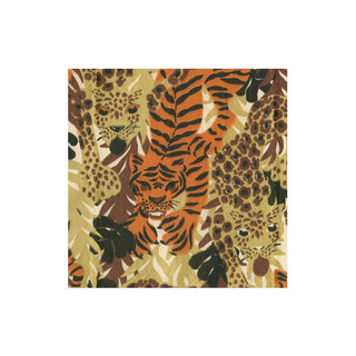 Caspari Wild Cats Boxed Cocktail Napkins - 40 Per Box 18290B