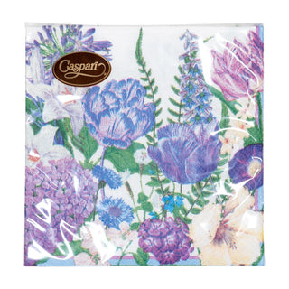 Caspari Shades Of Blue Cocktail Napkins - 20 Per Package 18360C