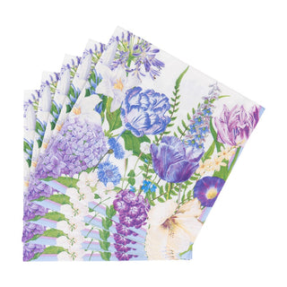 Caspari Shades Of Blue Luncheon Napkins - 20 Per Package 18360L