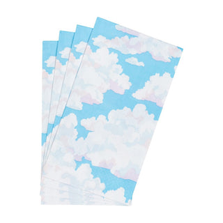 Caspari Blue Skies Guest Towel Napkins - 15 Per Package 18490G