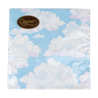 Caspari Blue Skies Luncheon Napkins - 20 Per Package 18490L