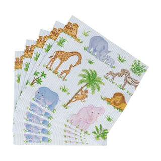 Caspari Safari Baby Luncheon Napkins - 20 Per Package 18510L