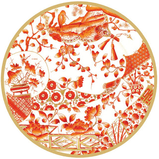 Caspari Gilded Porcelain Coral Placemats - 1 Each 3084PMS