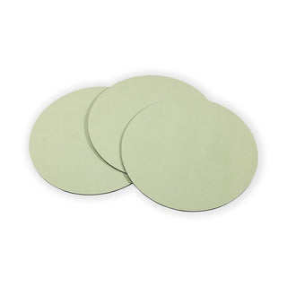 Caspari Moss Green Lizard Round Placemat - 1 Per Package 4025PMR