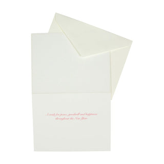 Caspari Boulevard De Clichy Boxed Christmas Cards - 15 Christmas Cards and Envelopes 84227