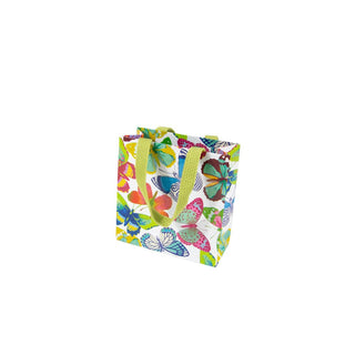 Caspari Butterflies Small Square Gift Bags - 1 Each 8819B1.5