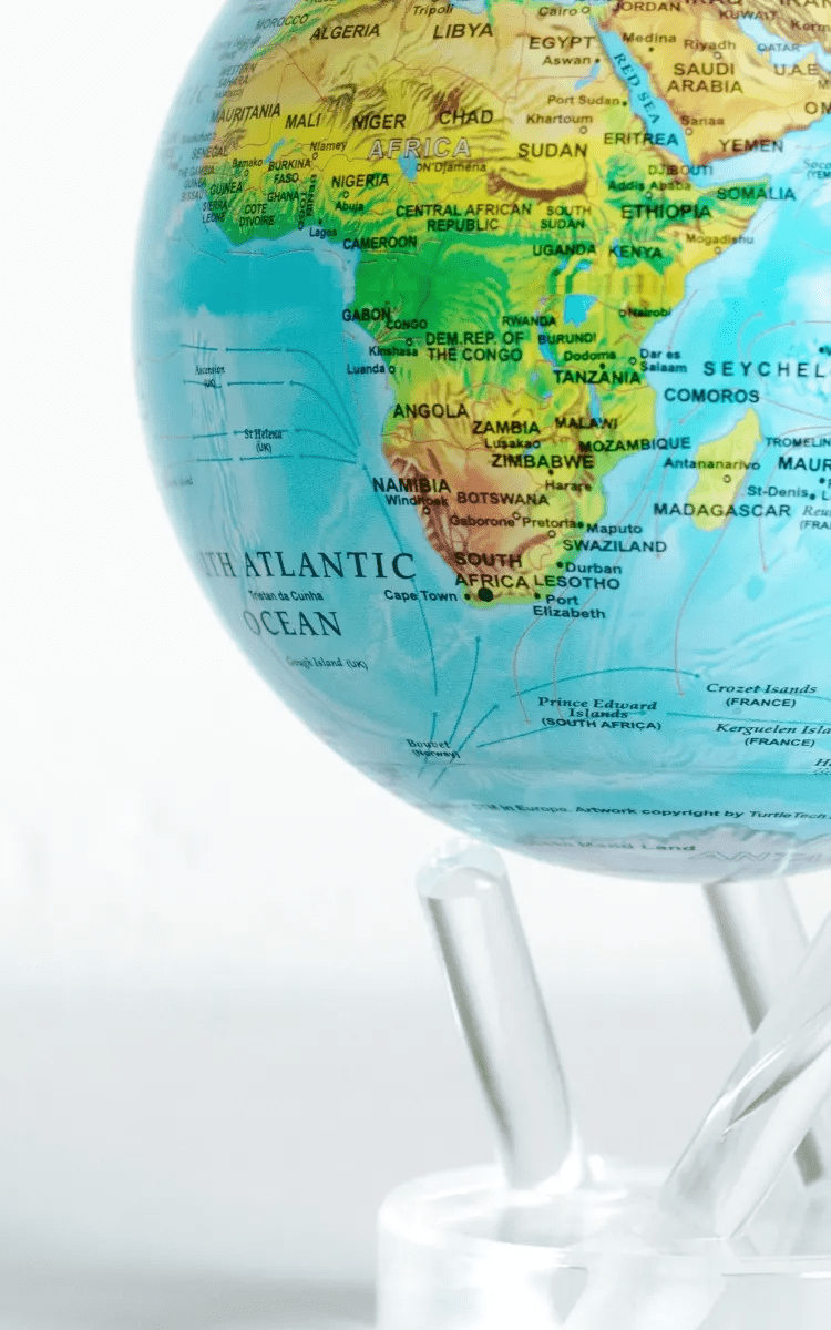 MOVA Blue Ocean Relief Globe