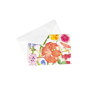 Caspari Floral Trellis Boxed Note Cards - 8 Cards and 8 Envelopes per Package 94601.46