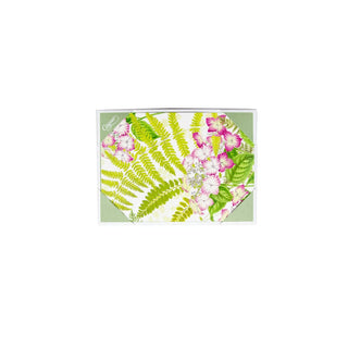 Caspari Fern Garden Boxed Note Cards - 8 Cards and 8 Envelopes per Package 94603.46