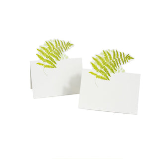 Caspari Fern Garden Place Cards - 8 Per Package 94900P