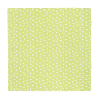 Caspari Small Dots Spring Green Cocktail Napkins - 20 Per Package 9505C