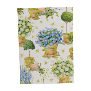 Caspari Potted Hydrangeas Boxed Note Cards - 8 Note Cards & 8 Envelopes 95649.46