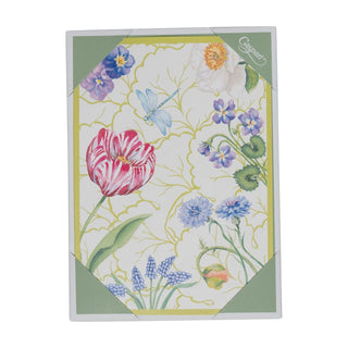 Caspari Floral Majolica Boxed Note Cards - 8 Note Cards & 8 Envelopes 95651.46