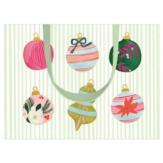 Caspari Painted Ornaments Small Gift Bag - 1 Each 9797B1