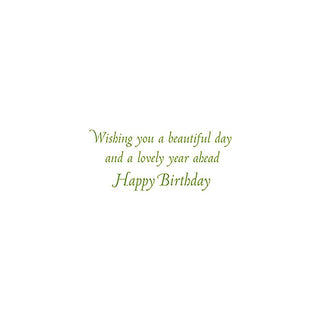 Caspari Classic Floral - Birthday Set Of Six Greeting Cards And Envelopes BDAY-CLASFLORAL