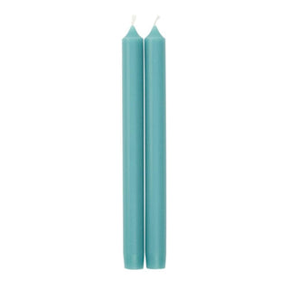 Caspari Straight Taper 10" Candles in Turquoise - 2 Candles Per Package, 6 Packages Included CA40.2X6